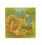 日本の景色 日本のGW ようこそ日本（個別スタンプ：7）