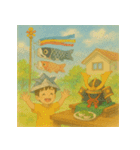日本の景色 日本のGW ようこそ日本（個別スタンプ：8）