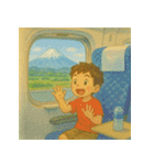 日本の景色 日本のGW ようこそ日本（個別スタンプ：10）