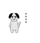 気持ち伝える☆太眉犬☆カスタムスタンプ（個別スタンプ：7）