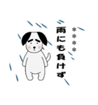 気持ち伝える☆太眉犬☆カスタムスタンプ（個別スタンプ：27）
