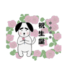 気持ち伝える☆太眉犬☆カスタムスタンプ（個別スタンプ：31）