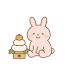 ゆるっと毎日使えるうさぎスタンプ（個別スタンプ：27）