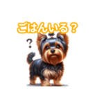 とにかくかわいい ヨークシャーテリア2（個別スタンプ：32）