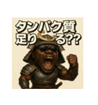 筋肉侍black。（個別スタンプ：9）