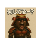 筋肉侍black。（個別スタンプ：20）