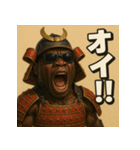 筋肉侍black。（個別スタンプ：26）