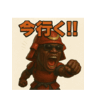 筋肉侍black。（個別スタンプ：32）