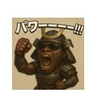 筋肉侍black。（個別スタンプ：38）