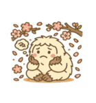 雪男と桜のスタンプ@SFW（個別スタンプ：23）
