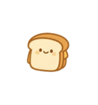 ミルクキャラメルロールケーキスタンプ（個別スタンプ：3）
