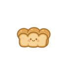 ミルクキャラメルロールケーキスタンプ（個別スタンプ：9）
