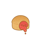 ミルクキャラメルロールケーキスタンプ（個別スタンプ：13）