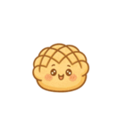 ミルクキャラメルロールケーキスタンプ（個別スタンプ：32）