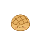 ミルクキャラメルロールケーキスタンプ（個別スタンプ：34）