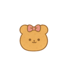 ミルクキャラメルロールケーキスタンプ（個別スタンプ：35）