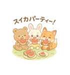 ふんわり夏スタンプ（個別スタンプ：5）