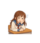 はるのハッピーな日常スタンプ（個別スタンプ：1）