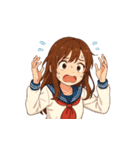 はるのハッピーな日常スタンプ（個別スタンプ：7）