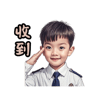 アジの兄弟の物語（個別スタンプ：11）