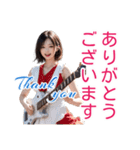 ギターガール☆陽炎（個別スタンプ：1）