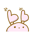 ぶたうさぎスタンプ2（個別スタンプ：3）