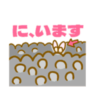 ぶたうさぎスタンプ2（個別スタンプ：38）