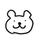 犬飼いたいけど飼えないから描いた。（個別スタンプ：1）