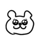 犬飼いたいけど飼えないから描いた。（個別スタンプ：3）