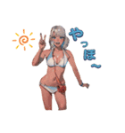 ぺねってぃ 水着編（個別スタンプ：13）