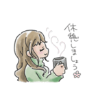 笑顔の日々に。（個別スタンプ：19）