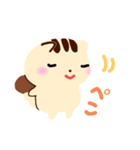 ずっと使える☆リスさんのスタンプ（個別スタンプ：10）