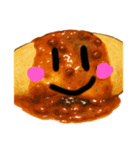オムライスちゃんのいろんな表情（個別スタンプ：1）