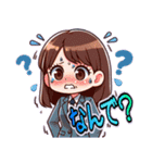 日常 ドタバタ オフィスレディ OL  (小)（個別スタンプ：13）