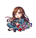 日常 ドタバタ オフィスレディ OL  (小)（個別スタンプ：18）