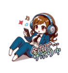 日常 ドタバタ オフィスレディ OL  (小)（個別スタンプ：30）