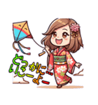 日常 ドタバタ オフィスレディ OL  (小)（個別スタンプ：32）