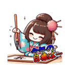 日常 ドタバタ オフィスレディ OL  (小)（個別スタンプ：33）