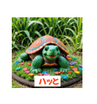 カメだけど感情爆発（個別スタンプ：27）
