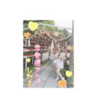 愛理たんの神社で恋愛運up♡（個別スタンプ：2）