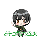 りりかわ女性自衛官スタンプ（個別スタンプ：2）