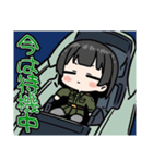 りりかわ女性自衛官スタンプ（個別スタンプ：5）