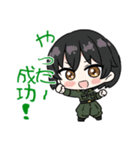 りりかわ女性自衛官スタンプ（個別スタンプ：8）