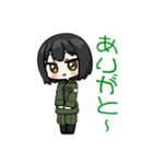 りりかわ女性自衛官スタンプ（個別スタンプ：13）