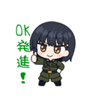 りりかわ女性自衛官スタンプ（個別スタンプ：23）
