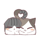 しのふじねこねこスタンプ（個別スタンプ：40）