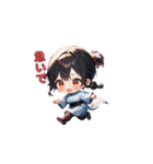お祭りゆかたガール（個別スタンプ：6）