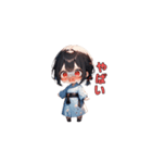 お祭りゆかたガール（個別スタンプ：13）