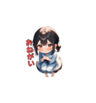 お祭りゆかたガール（個別スタンプ：14）