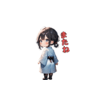 お祭りゆかたガール（個別スタンプ：22）
